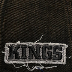 Los Angeles Kings Mitchell & Ness Downtown Snow Wash Pro-Crown Adjustable Hat - Black - NHL