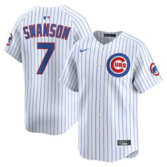 Dansby Swanson Chicago Cubs Nike Home Limited Player Jersey - MLB