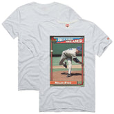 Nolan Ryan Texas Rangers Homage 1991 Topps Baseball Card Player T-Shirt - MLB