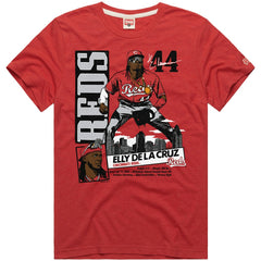 Elly De La Cruz Cincinnati Reds Homage Graphic Player Tri-Blend T-Shirt - MLB