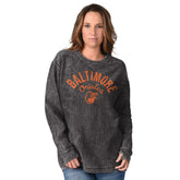 Baltimore Orioles G-III 4Her by Carl Banks Women's Comfy Cord Pullover Sweatshirt - MLB