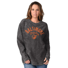 Baltimore Orioles G-III 4Her by Carl Banks Women's Comfy Cord Pullover Sweatshirt - MLB