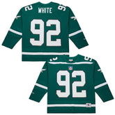 Reggie White Philadelphia Eagles Maxxed Out Fashion Hockey Jersey Kelly Green | Mitchell & Ness