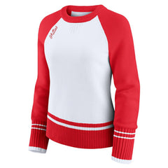 Philadelphia Phillies WEAR by Erin Andrews Women's Colorblock Raglan Sweater - MLB
