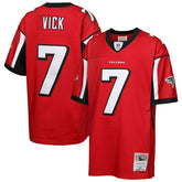 Michael Vick Atlanta Falcons Youth 2003 Legacy Retired Player Jersey Red | Mitchell & Ness