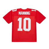 Eli Manning New York Giants Youth 2004 Legacy Retired Player Jersey Red | Mitchell & Ness