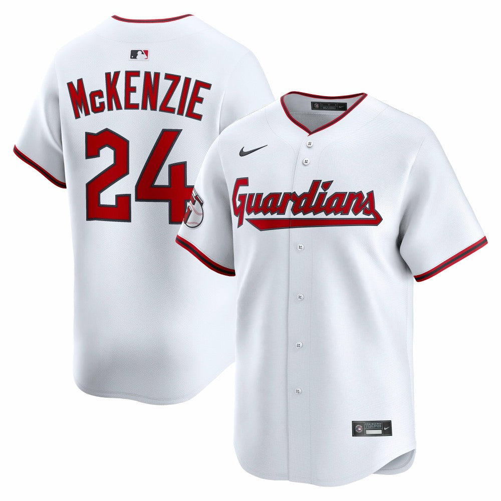 Triston McKenzie Cleveland Guardians Nike Home Limited Player Jersey - MLB