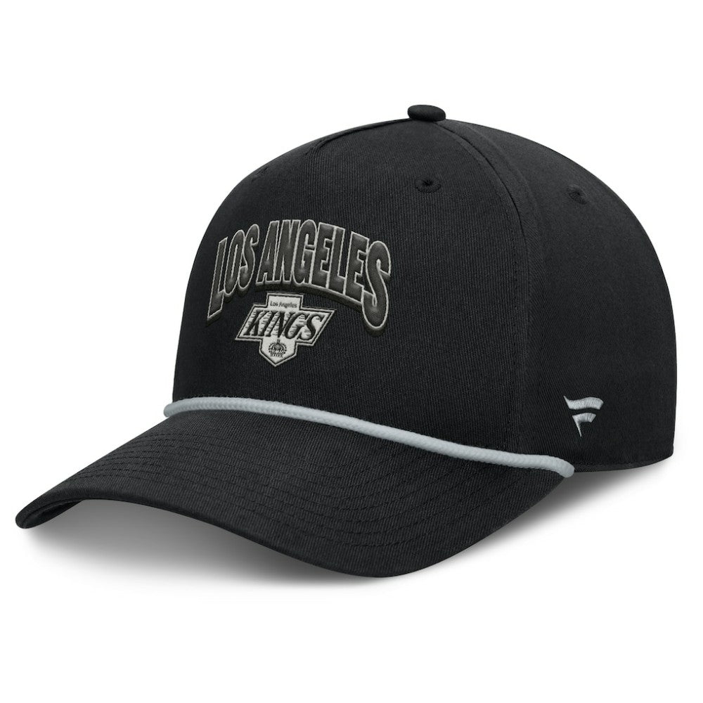 Los Angeles Kings Fanatics Decades Collection A-Frame Adjustable Hat - Black - NHL