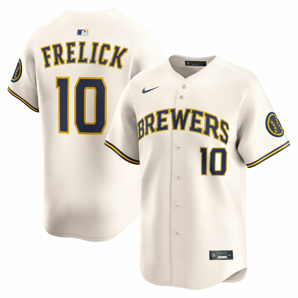 Sal Frelick Milwaukee Brewers Nike Home Limited Player Jersey - MLB