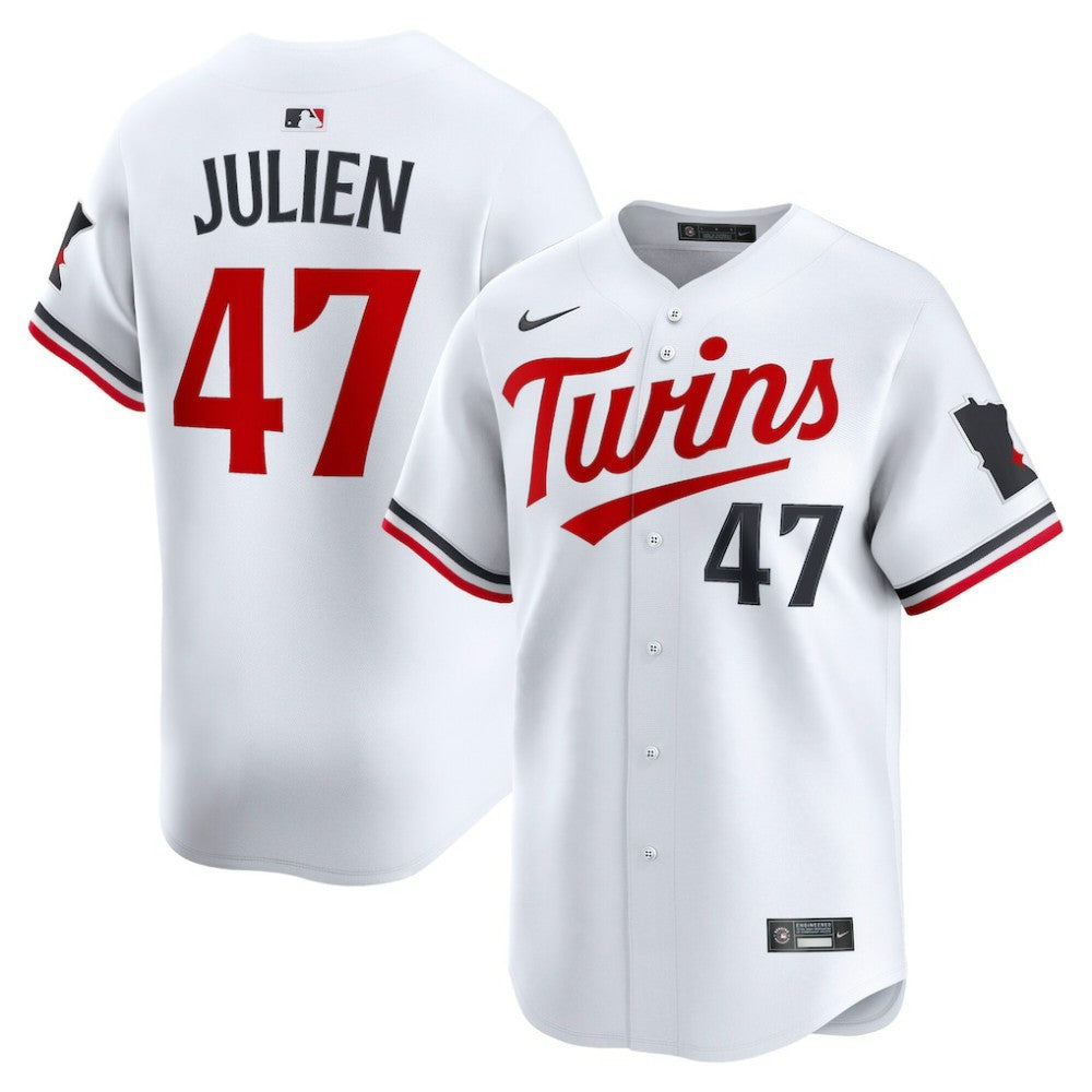 Edouard Julien Minnesota Twins Nike Home Limited Player Jersey - MLB