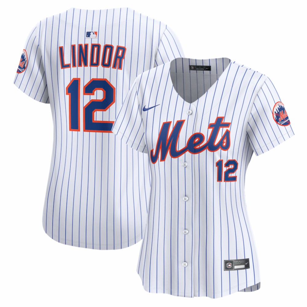 Francisco Lindor New York Mets Nike Women's Home Limited Jersey - MLB