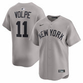 Anthony Volpe New York Yankees Nike Road Limited Player Jersey - MLB