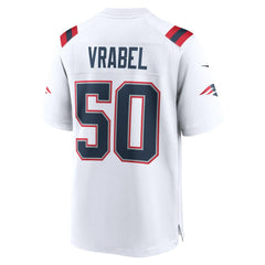 Mike Vrabel New England Patriots Retired Player Game Jersey White | Nike for Sale