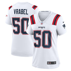 Mike Vrabel New England Patriots Women's Retired Player Game Jersey White | Nike for Sale