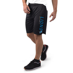 Detroit Lions MSX by Michael Strahan Mesh Shorts Black | NFL