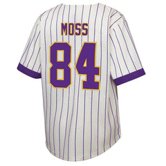 Randy Moss Minnesota Vikings Youth Retired Player Name & Number Baseball Jersey Cream | Mitchell & Ness