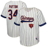 Walter Payton Chicago Bears Youth Retired Player Name & Number Baseball Jersey Cream | Mitchell & Ness
