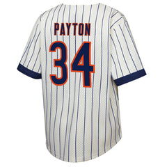 Walter Payton Chicago Bears Youth Retired Player Name & Number Baseball Jersey Cream | Mitchell & Ness
