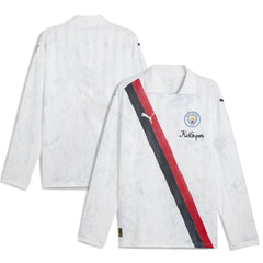 Manchester City x KidSuper 2025 FIFA Club World Cup Retro Long Sleeve T-Shirt White | Puma Online