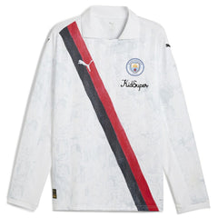 Manchester City x KidSuper 2025 FIFA Club World Cup Retro Long Sleeve T-Shirt White | Puma Online