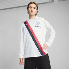 Manchester City x KidSuper 2025 FIFA Club World Cup Retro Long Sleeve T-Shirt White | Puma Online