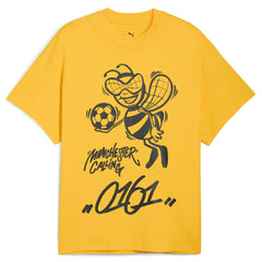 Manchester City 2025 FIFA Club World Cup Hoops T-Shirt Yellow | Puma online
