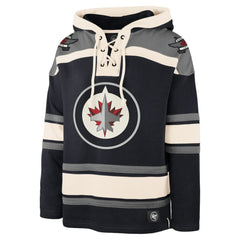 Winnipeg Jets '47 Superior Lacer Hoodie - Navy - NHL