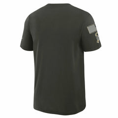 Green Bay Packers 2025 Salute to Service Sideline Slub Dri-FIT T-Shirt Forest Green | Nike for Sale