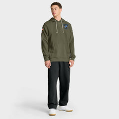 Detroit Lions 2025 Salute to Service Sideline Standard Issue Dri-FIT Hoodie Olive | Nike for Sale