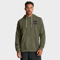Buffalo Bills 2025 Salute to Service Sideline Standard Issue Dri-FIT Hoodie Olive | Nike for Sale