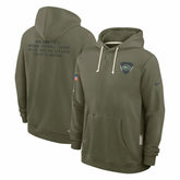 New York Jets 2025 Salute to Service Sideline Standard Issue Dri-FIT Hoodie Olive | Nike for Sale