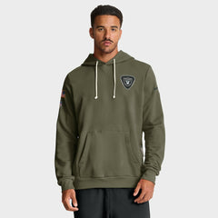 Las Vegas Raiders Big & Tall 2025 Salute to Service Sideline Dominant Force Dri-FIT Hoodie Olive | Nike for Sale