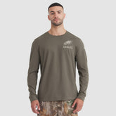Philadelphia Eagles 2025 Salute to Service Sideline Long Sleeve T-Shirt Olive | Nike for Sale