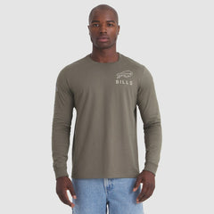 Buffalo Bills 2025 Salute to Service Sideline Long Sleeve T-Shirt Olive | Nike for Sale