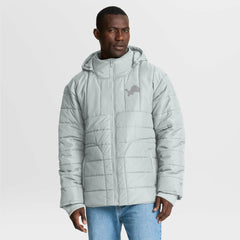Detroit Lions Full-Zip Hooded Jacket Gray | Fanatics
