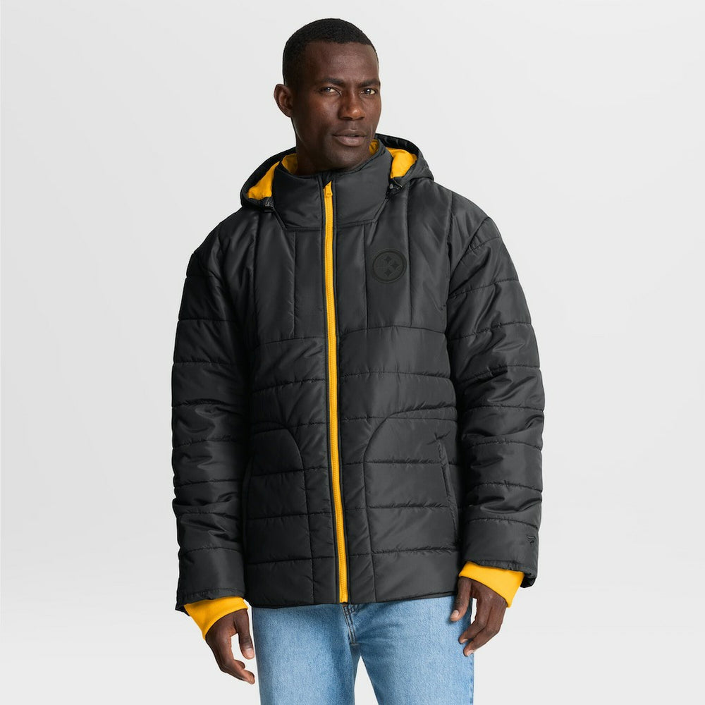 Pittsburgh Steelers Full-Zip Hooded Jacket Black | Fanatics