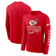 Kansas City Chiefs Rewind Long Sleeve T-Shirt Red | Nike for Sale