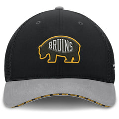 Boston Bruins Fanatics Fundamentals Span Flex Hat - Black - NHL