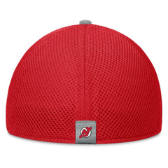 New Jersey Devils Fanatics Fundamentals Span Flex Hat - Red - NHL