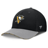Pittsburgh Penguins Fanatics Fundamentals Span Flex Hat - Black - NHL