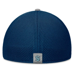 Seattle Kraken Fanatics Fundamentals Span Flex Hat - Deep Sea Blue - NHL