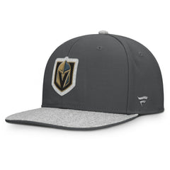 Vegas Golden Knights Fanatics Fundamentals Loden Snapback Hat - Charcoal - NHL