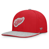 Detroit Red Wings Fanatics Fundamentals Loden Snapback Hat - Red - NHL