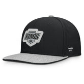 Los Angeles Kings Fanatics Fundamentals Loden Snapback Hat - Black - NHL