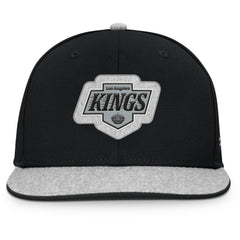Los Angeles Kings Fanatics Fundamentals Loden Snapback Hat - Black - NHL