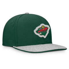 Minnesota Wild Fanatics Fundamentals Loden Snapback Hat - Green - NHL