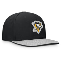 Pittsburgh Penguins Fanatics Fundamentals Loden Snapback Hat - Black - NHL