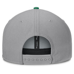 Dallas Stars Fanatics Fundamentals Duo Split Logo Snapback Hat - Gray - NHL
