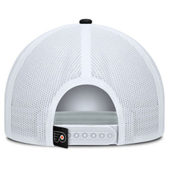 Philadelphia Flyers Fanatics Heritage Dutch A-Frame Trucker Adjustable Hat - Black/White - NHL
