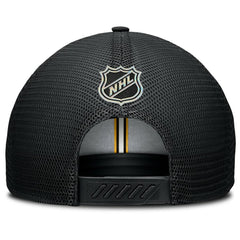 Boston Bruins Fanatics Authentic Pro Home Ice Trucker Adjustable Hat - Black - NHL